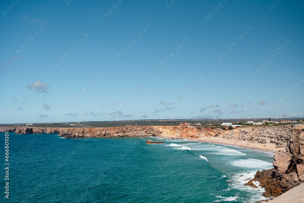 Portugal - Sagres - Surfing spot - Sunny day - Summertime 2023 