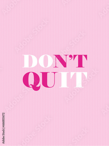 Affirmation pink barbie background vector. Wallpaper design with text. Illustration for prints, wall art, cover, wrapping, poster