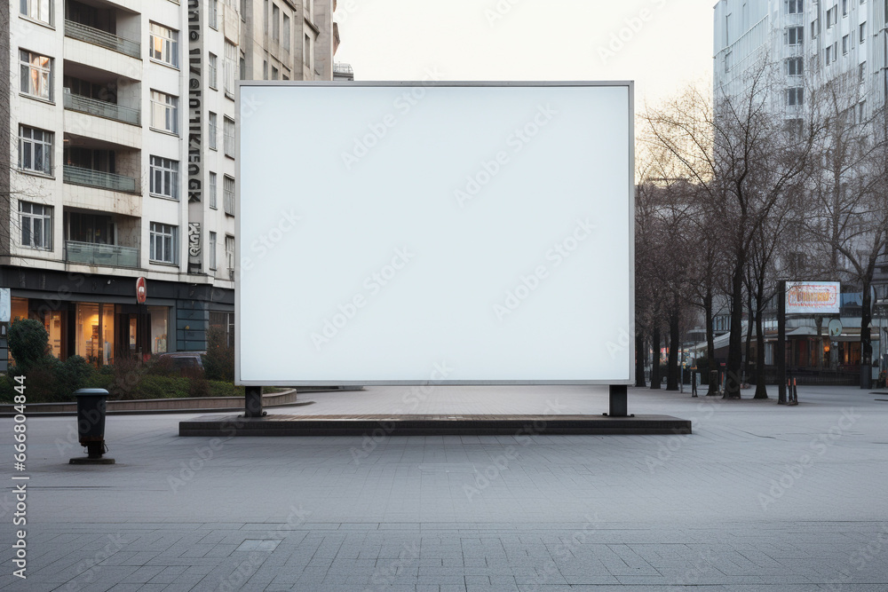 Urban street signage for announcing and marketing, marketing, billboard, blank white space for advertising and displaying posters and signage announcement Urban street signage for announcing and marketing, marketing, billboard, blank white space for advertising and displaying posters and signage announcement