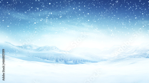 snowy landscape winter background © Melinda Nagy