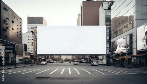 Big billboard in the city