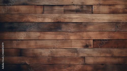 Detailed texture of wooden planks up close