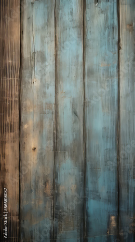A weathered wooden wall with layers of peeling paint
