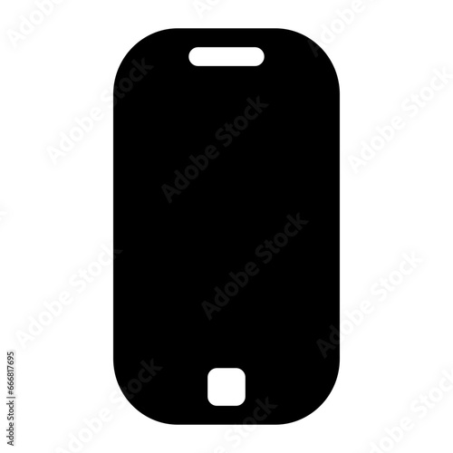 An icon about electronic with solid style