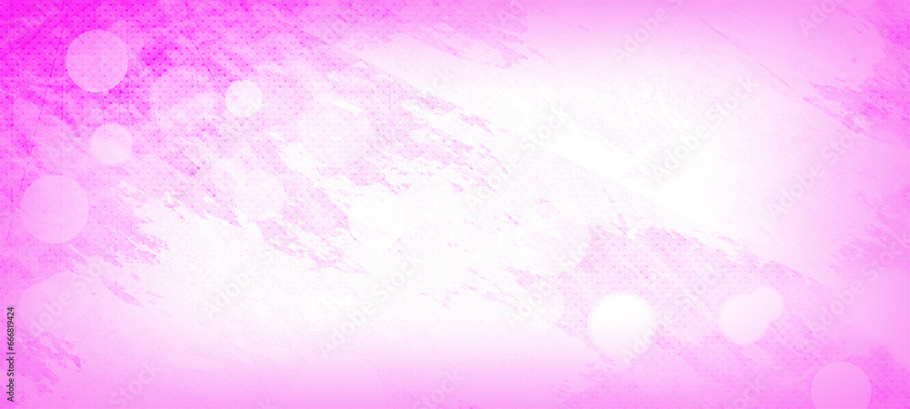 Pink, widscreen  bokeh for holidays and new year backgrounds, Usable for banner, poster, Ad, events, party, sale, celebrations, and various design works