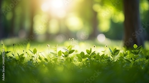 Spring floral background, f...