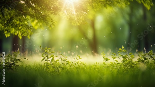Spring floral background, f...
