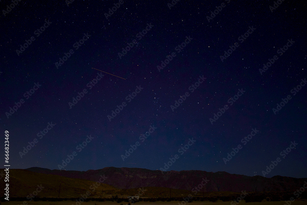 Fototapeta premium Anza-Borrego Starry Night Sky
