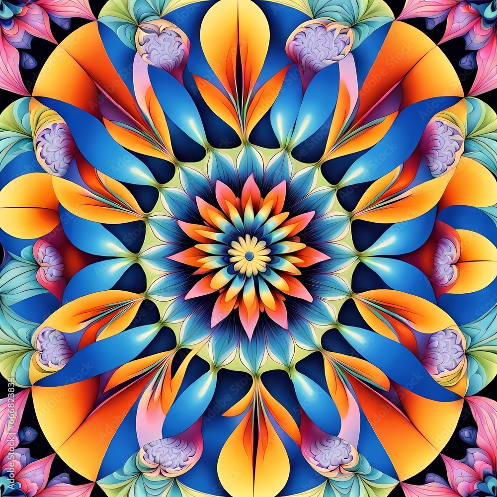 Hyperbolic flowers Hyperbolic flowers