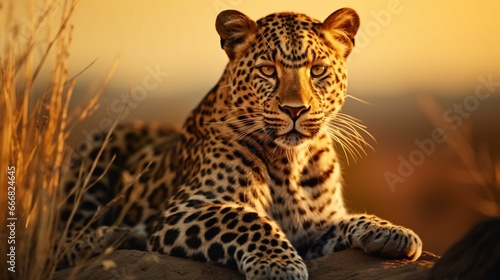 cheetah in the savannah © sania