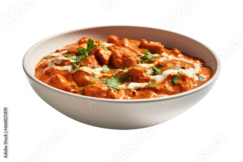 Tikka masala on plate