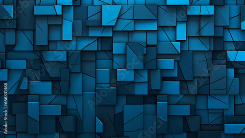 Wallpaper abstract background. Cyan Blue Hue, with a tinge of Carbon Black.  photo