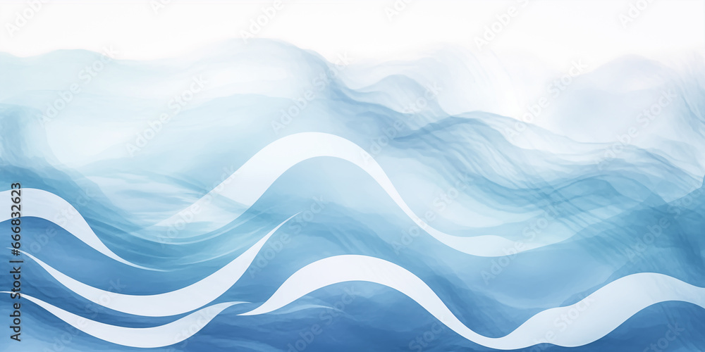 Blue and white abstract ocean wave backdrop texture. Gradient cold blue tones smoke banner. Snow weather graphic resource as background for winter ocean wave abstract graphics
Blue and white abstract ocean wave backdrop texture. Gradient cold blue tones smoke banner. Snow weather graphic resource as background for winter ocean wave abstract graphics