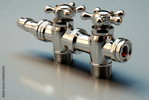 3D tap - plumbing - fixtures. Generative AI