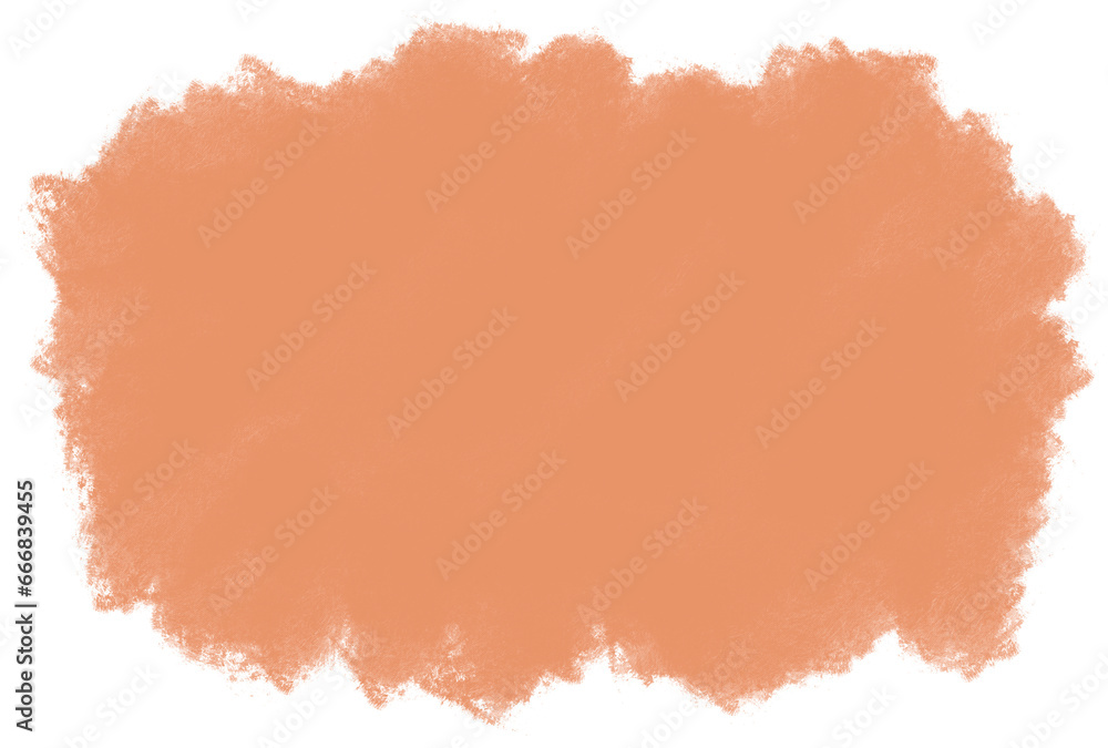 Salmon Orange Paint Brush Abstract Shape Element Texture Salmon Orange Paint Brush Abstract Shape Element Texture