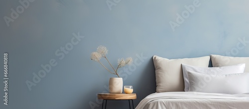 Blurry background and tabletop in the bedroom photo