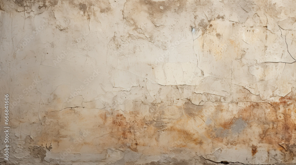 Ancient wall with rough cracked paint, old fresco texture background Ancient wall with rough cracked paint, old fresco texture background