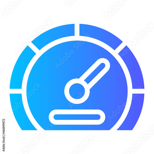 speedometer gradient icon