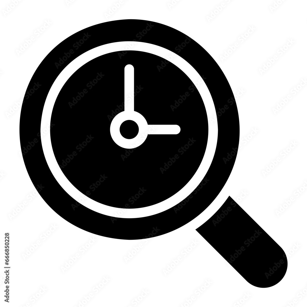 magnifying glass glyph icon magnifying glass glyph icon