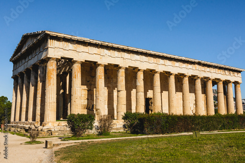 Athens city is the capital of Greece for holidays all year round... Athens city, Greece, 03-15-2020