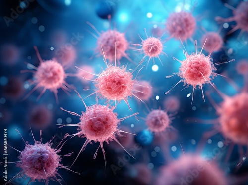 3D illustration showing corona virus  MERS virus  Middle-East Respiratory Syndrome