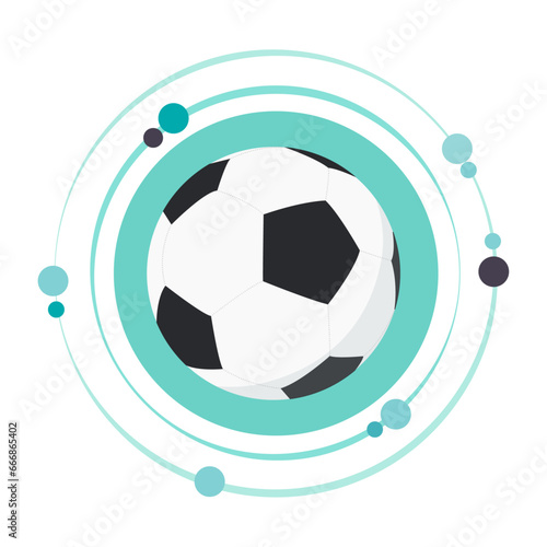 Soccer Football Futbol vector illustration graphic icon symbol