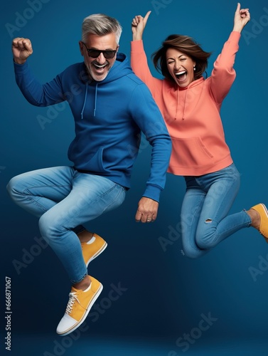 active mature couple in bri...