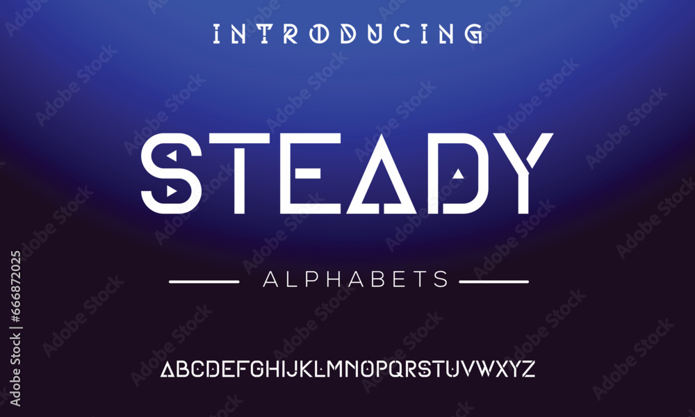 Obraz premium Modern Bold Font. Regular Italic Number Typography urban style alphabet fonts for fashion, sport, technology, digital, movie, logo design, vector illustration