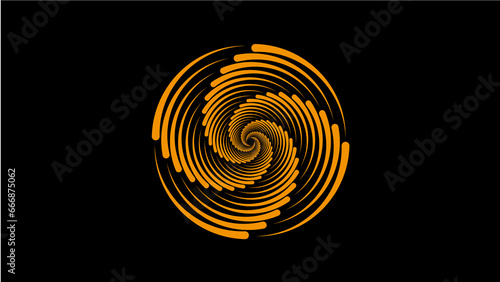 golden spiral background