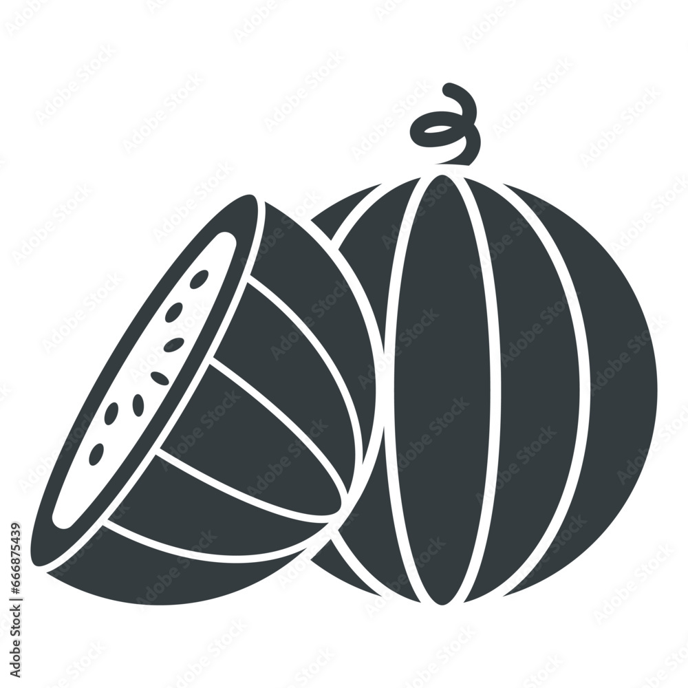 Watermelon icon vector sign and symbol on trendy design for design and print. Watermelon icon vector sign and symbol on trendy design for design and print.
