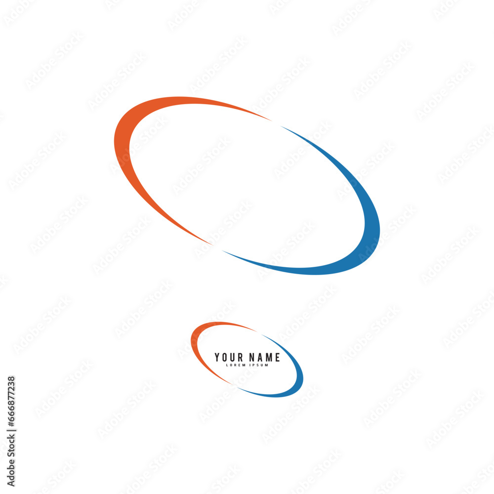 Simple Design Vector Logo Swoosh Simple Design Vector Logo Swoosh