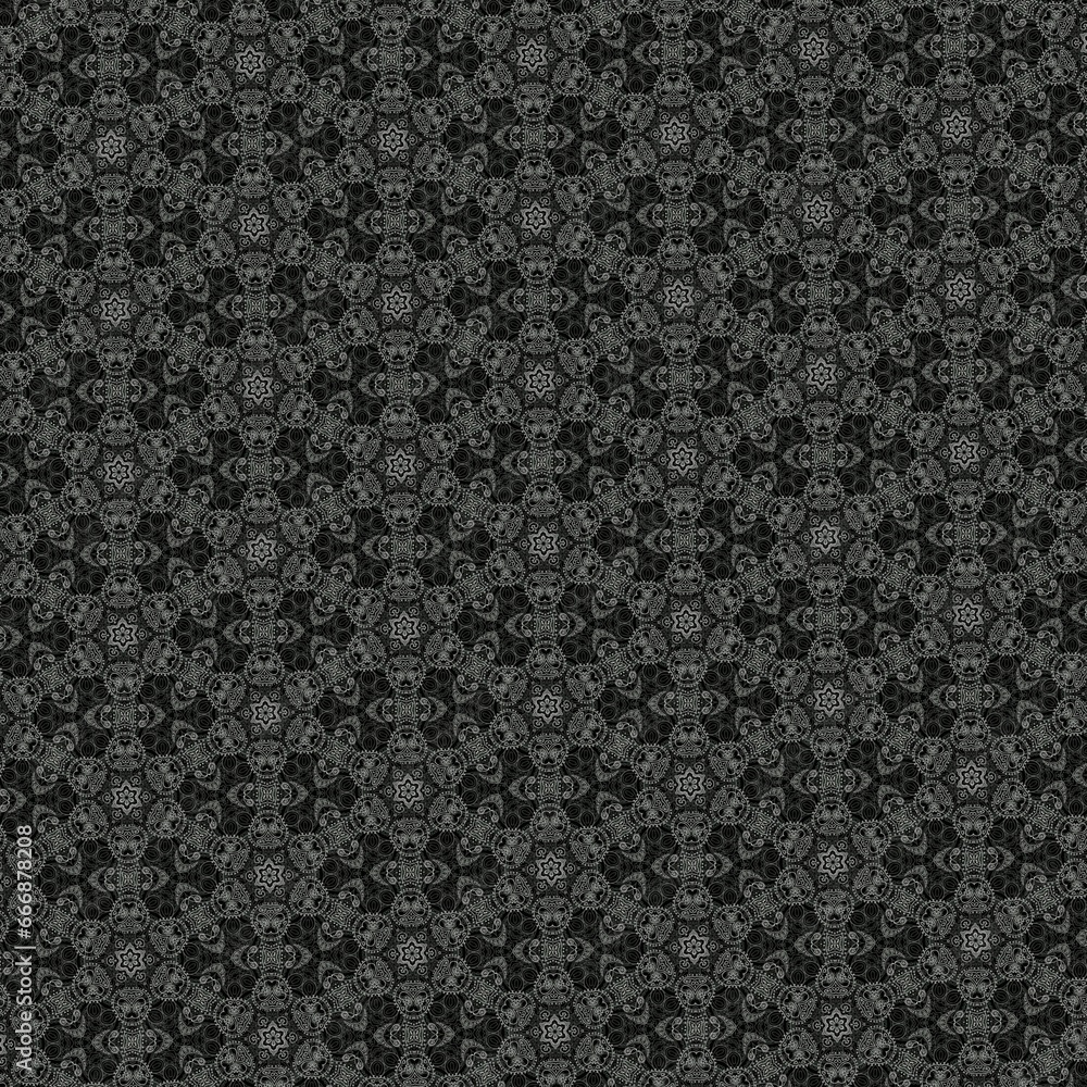 black and white grid patterns 