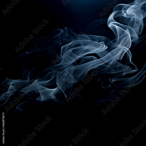 smoke, White fog or mist on dark background. Special effect composition.