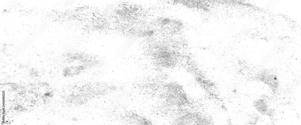 Vector subtle halftone grunge urban texture, distressed black texture, distress overlay texture, dust and scratches grain texture on white and black transparent background. - obrazy, fototapety, plakaty 
