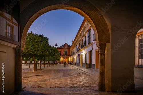 Edificios en el centro de Sevilla nuevo perfil de la ciudad patrimonio  de la humanidad photo