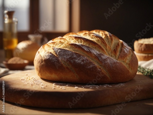 Baking Bread Mouth-watering Hyper-realistic