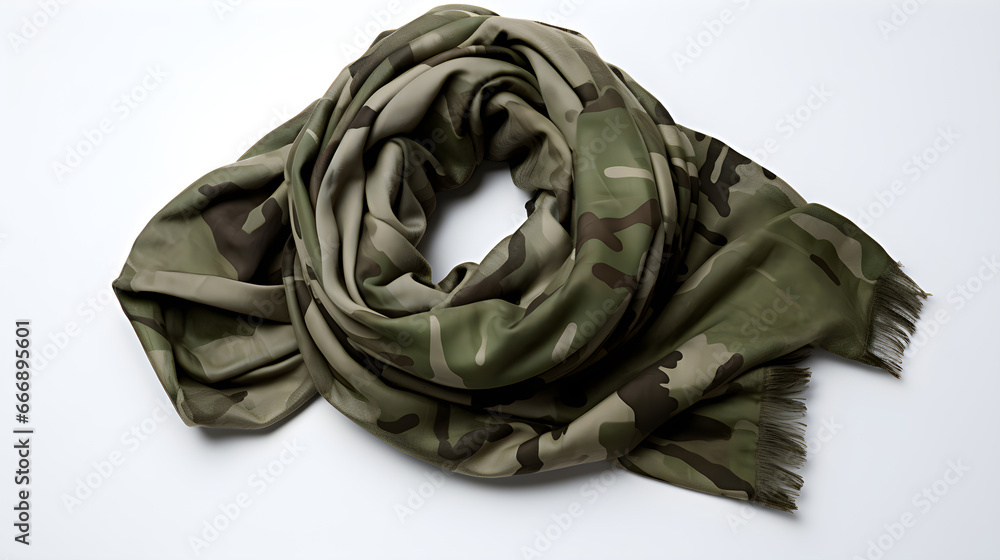 Obraz premium Camouflage military fabric,ai generate