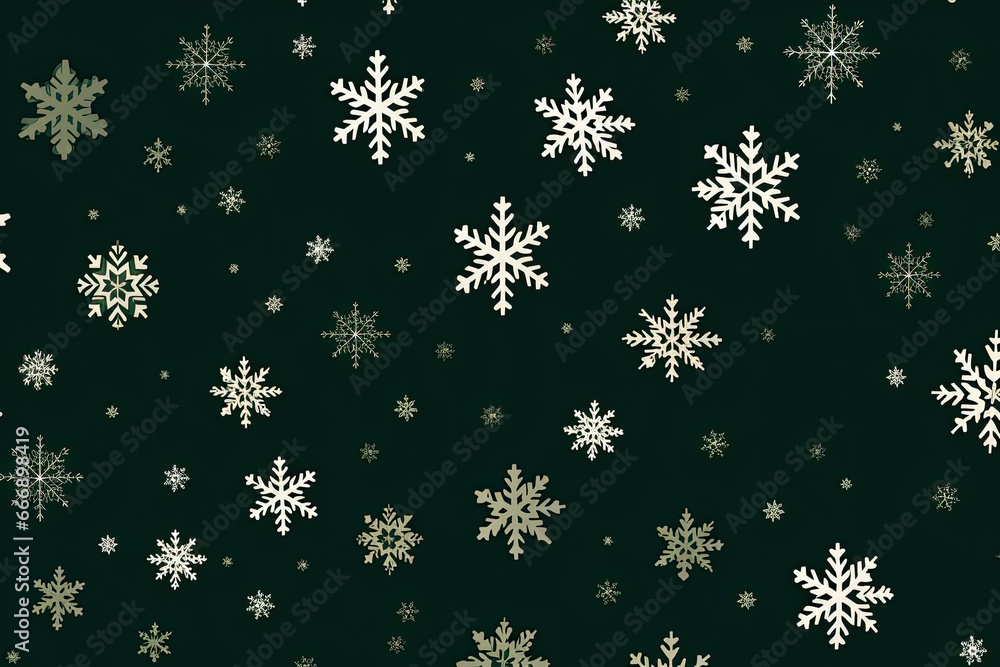 Snowflakes seamless pattern Snowflakes seamless pattern
