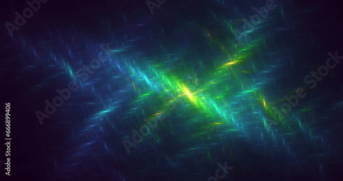 3D manual rendering abstract fantasy light fractal background