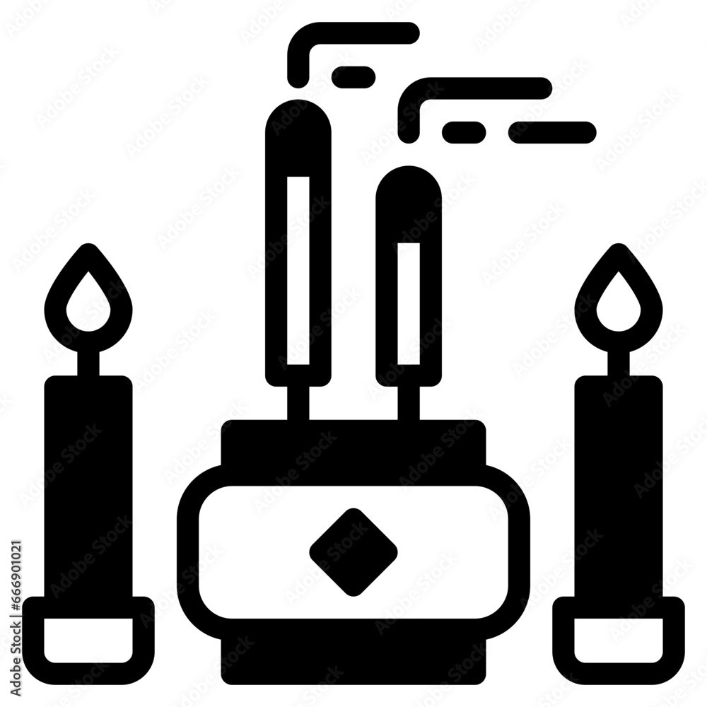 Obraz premium Incense Icon