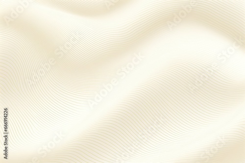 Winding curved guilloche beige lines, on white background. pattern for designs, websites, textiles, documents, certificates. Vector illustration.