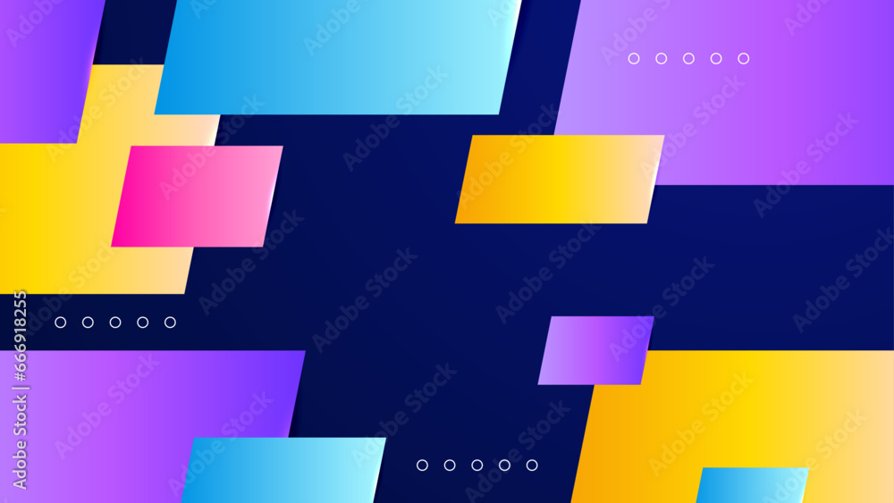 Colorful colourful modern abstract gradient background geometric with dynamic shapes composition. Vector illustration