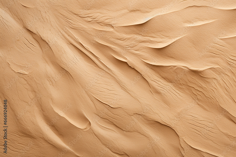 illustration of sand dune texture background. Created with Generative AI - obrazy, fototapety, plakaty 