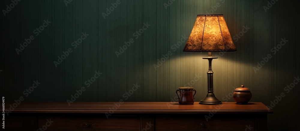 lamp in my house - obrazy, fototapety, plakaty 