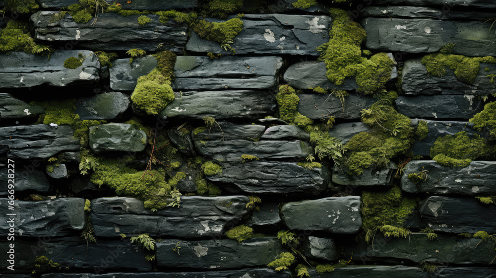 Whispering Walls: Moss-Covered Stones Sharing Tales of Yore - Generative AI
