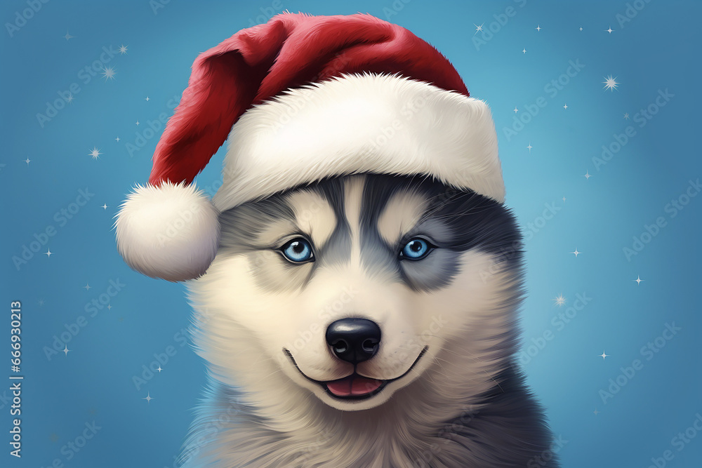 Festive Canine Portrait
Festive Canine Portrait