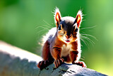 a cute squirrel