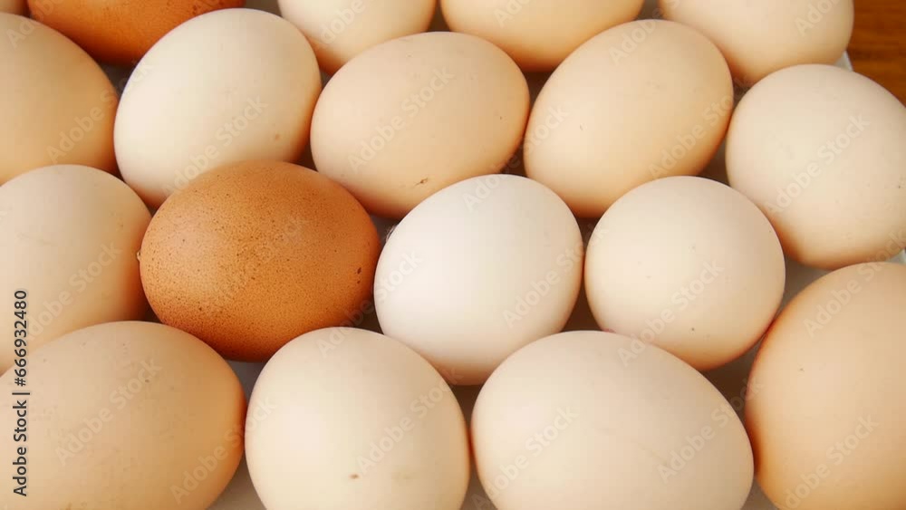 Farm eggs on a plate. Farm eggs on a plate.