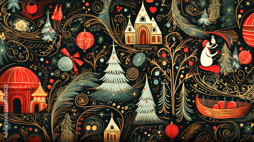 wallpaper design Christmas holiday season