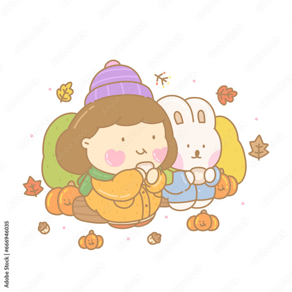 girl in autumn girl in autumn